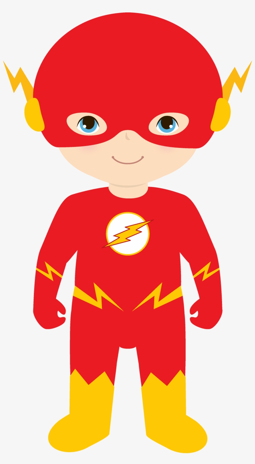 Clipart Cars Superhero - Flash Superhero Clipart, transparent png #979485