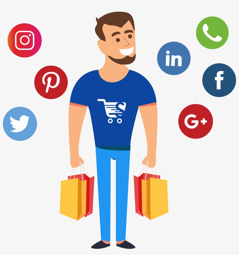 Sellezely Is The Platform To Make Social Selling Easy - Whatsapp Facebook Twitter Instagram Png, transparent png #979546