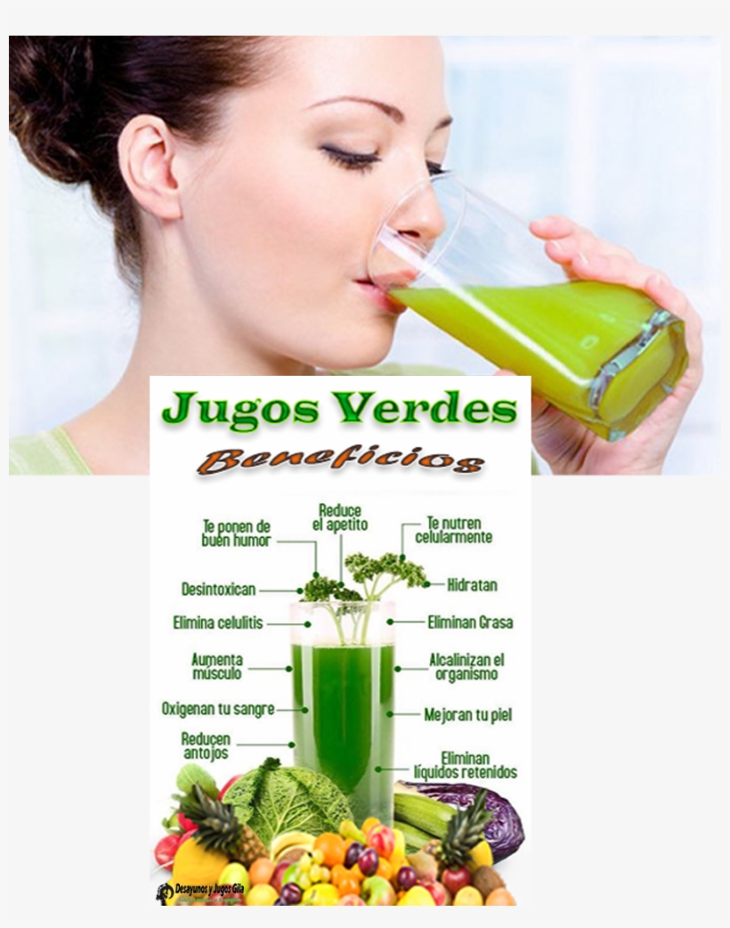 Jugo Verde Beneficios - Girl, transparent png #979981
