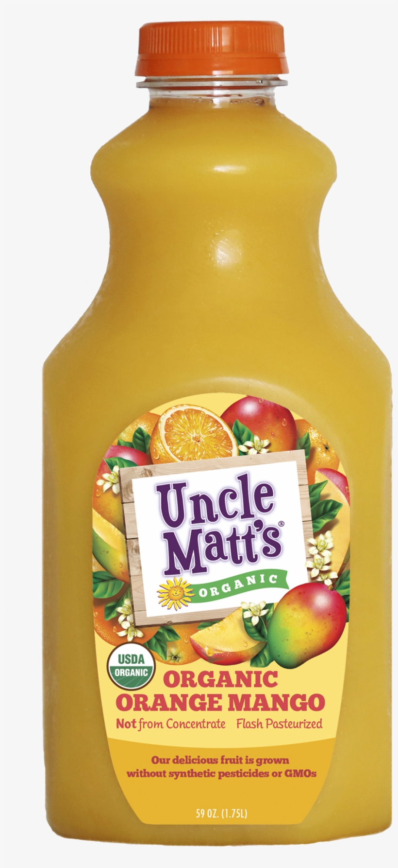 Organic Orange Mango Juice - 697068590118, transparent png #9700333