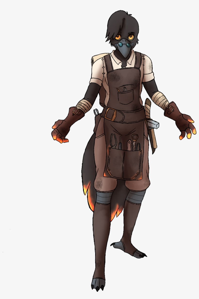 Crater The Blacksmith Kenku - Ffxi Elvaan Male, transparent png #9701282