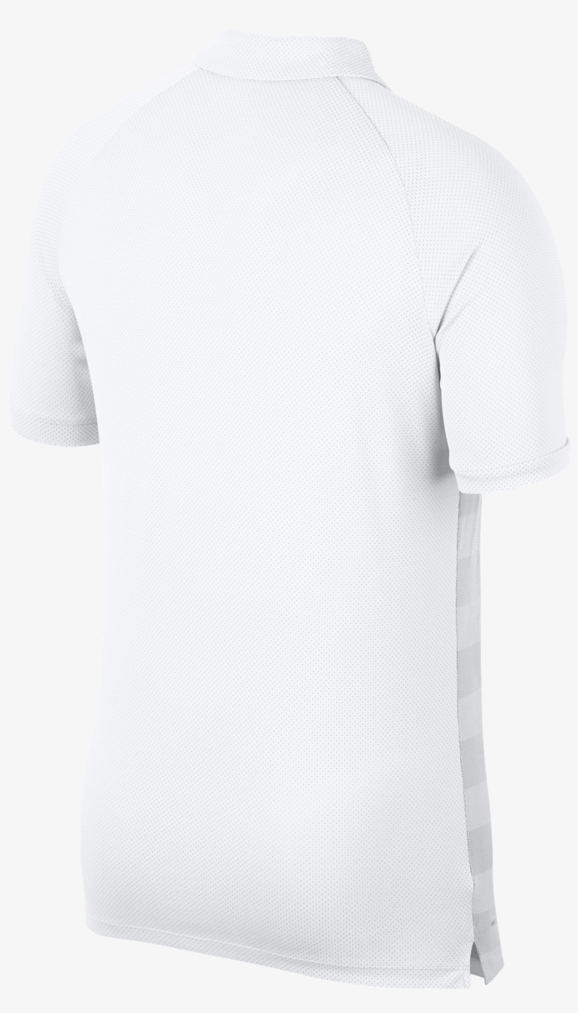 White/wolf Grey Zonal Cooling Stripe Polo - Polo Shirt - Free ...