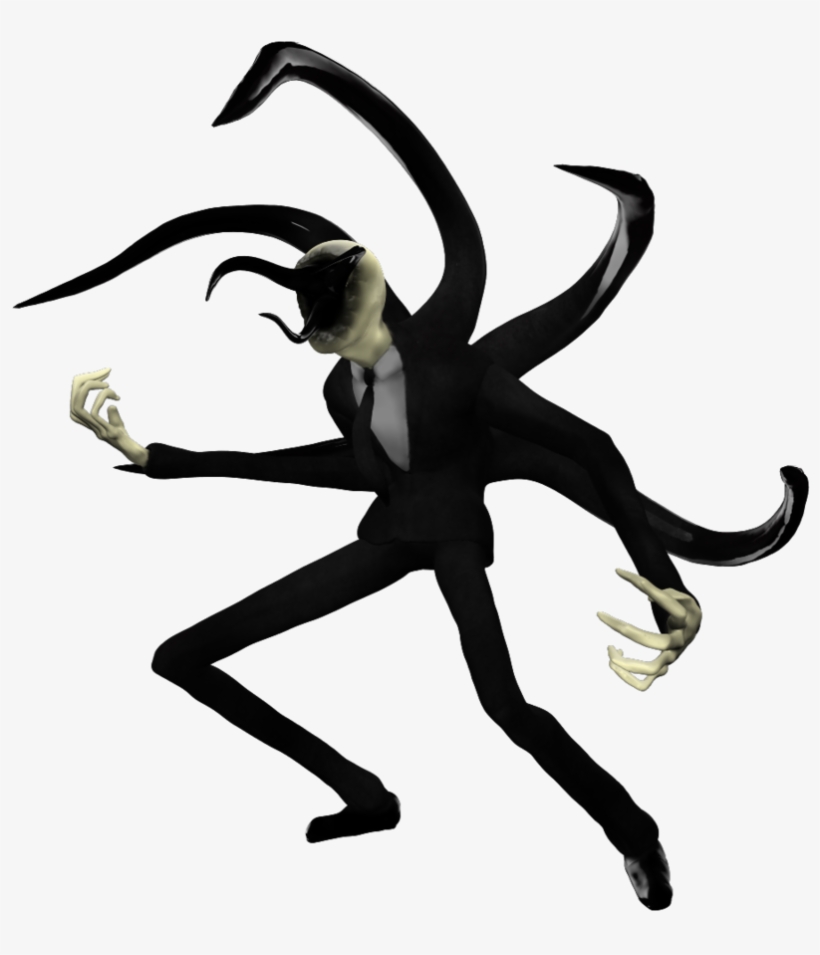 Slender Man No Background - Slender Man Transparent Background, transparent png #9701950