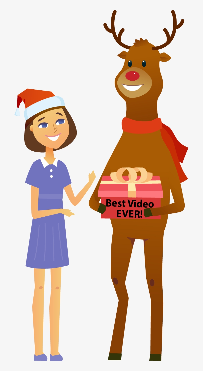 Rudolph - Santa Claus, transparent png #9702563