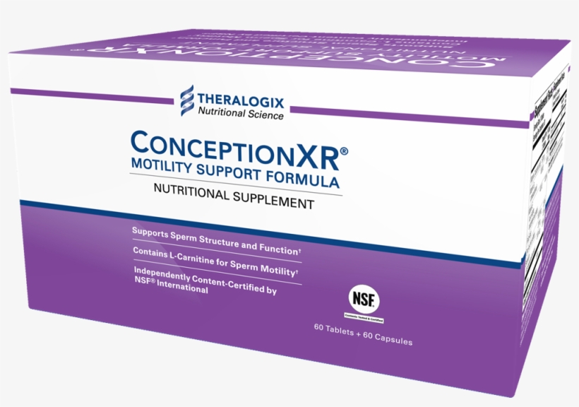 Conceptionxr Motility Support Supplement - Box, transparent png #9702600