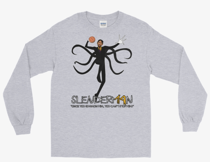 Slender Man Ingram Long Sleeve T-shirt - Shot Put And Discus Shirts, transparent png #9702761