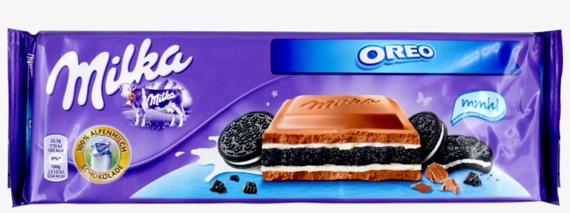 Milka Oreo 300, transparent png #9702989