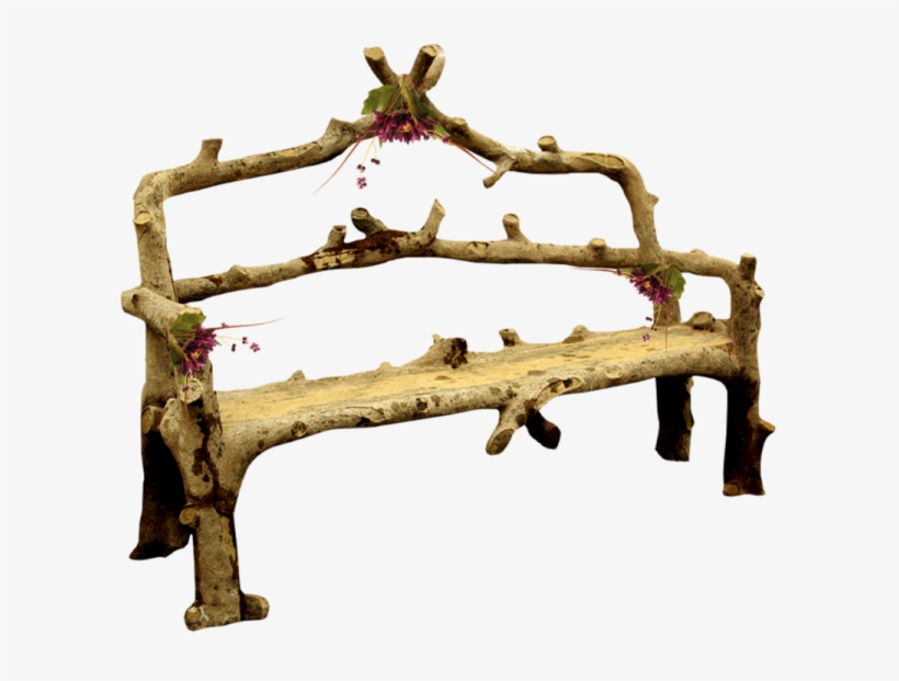 Wood Chair Trunk Tree Bench Free Download Image Clipart - Banc En Tronc D Arbre, transparent png #9703397