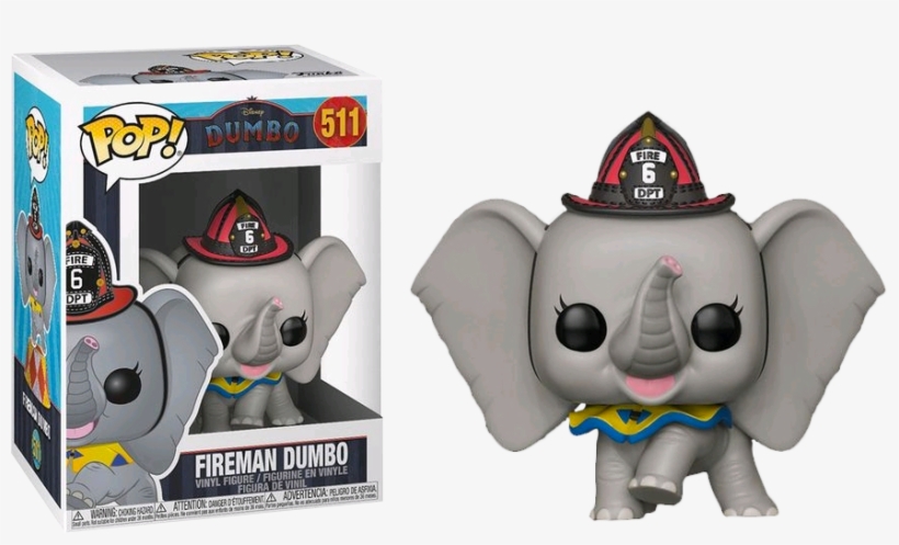 Image - Fireman Dumbo Funko Pop, transparent png #9703699