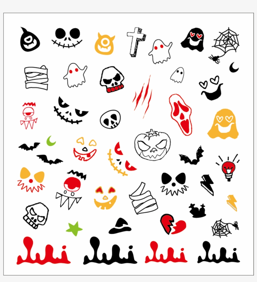 Decorative Nail Stickers, transparent png #9704219