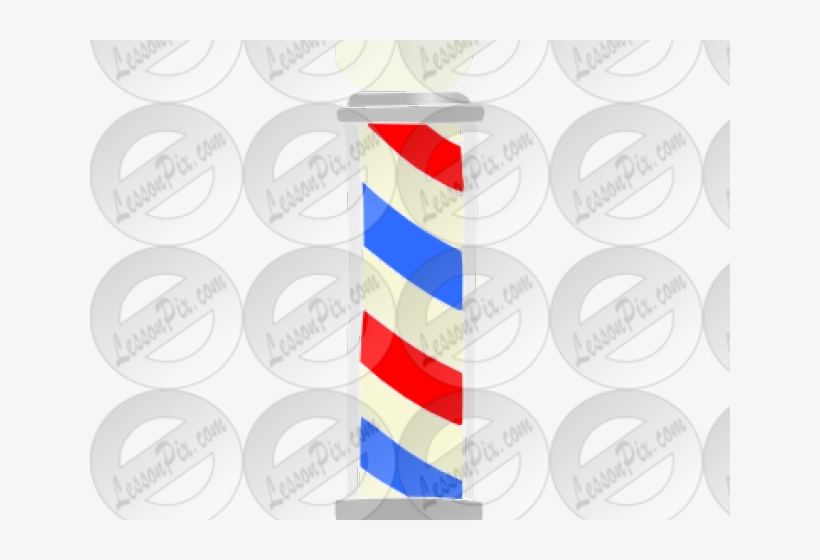 Barber Pole Clipart - Circle, transparent png #9704599