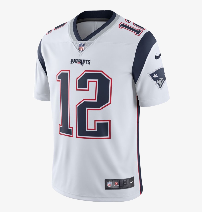 New England Patriots Tom Brady White Nike Vapor Untouchable - Sony Michel White Jersey, transparent png #9705048
