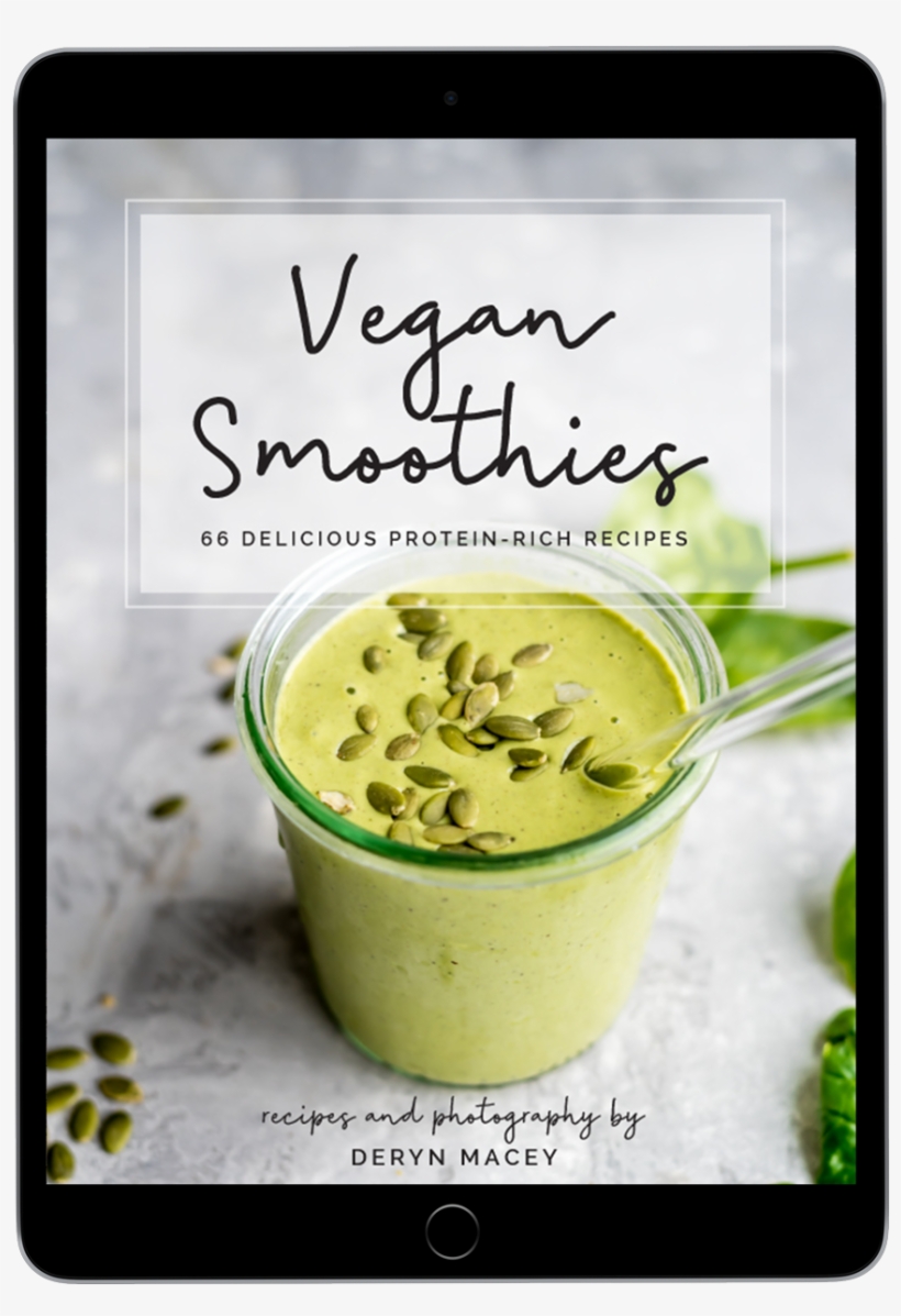 Vegan Protein Smoothies E-book By Running On Real Food - Dip, transparent png #9705194