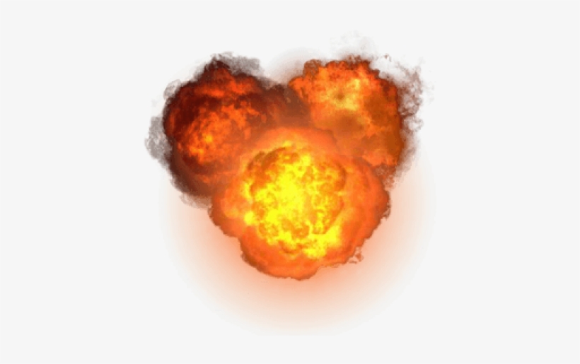 Nuclear Explosion Clipart Transparent Background - Transparent Background Explosion Png, transparent png #9705249