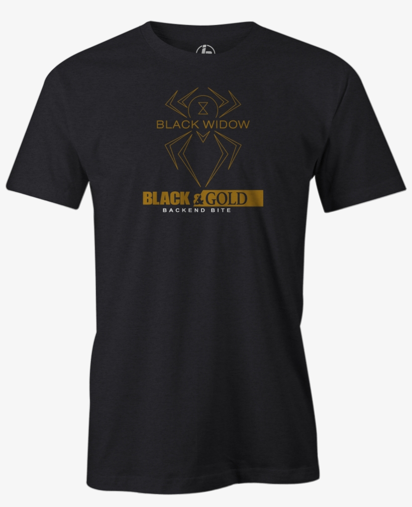 Black Widow Black/gold - Caffeine And Kilos Black, transparent png #9705879