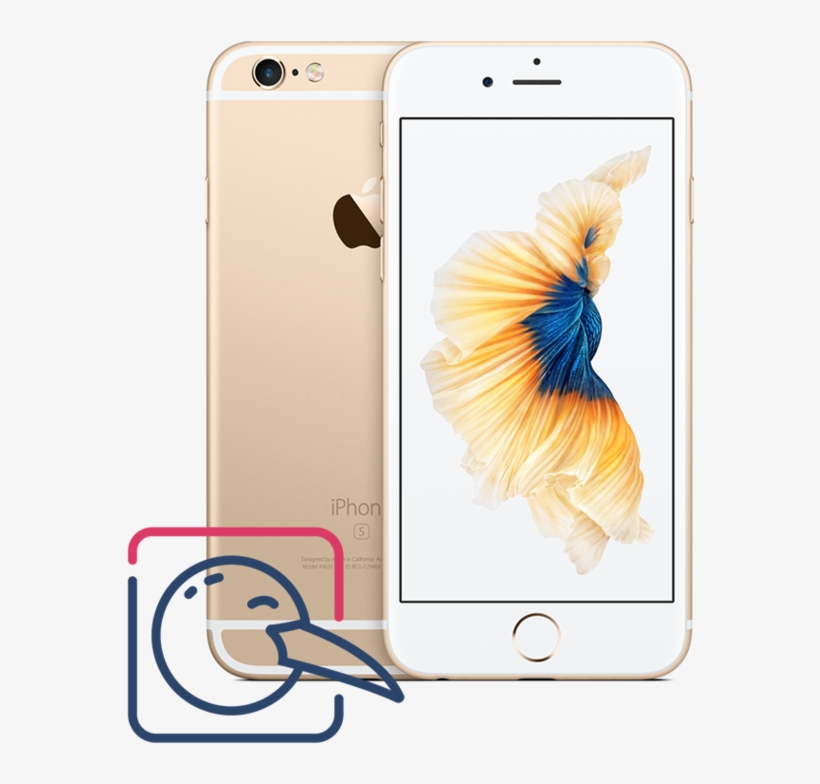 Iphone 6s 16gb Gold - Iphone 6 S, transparent png #9705932