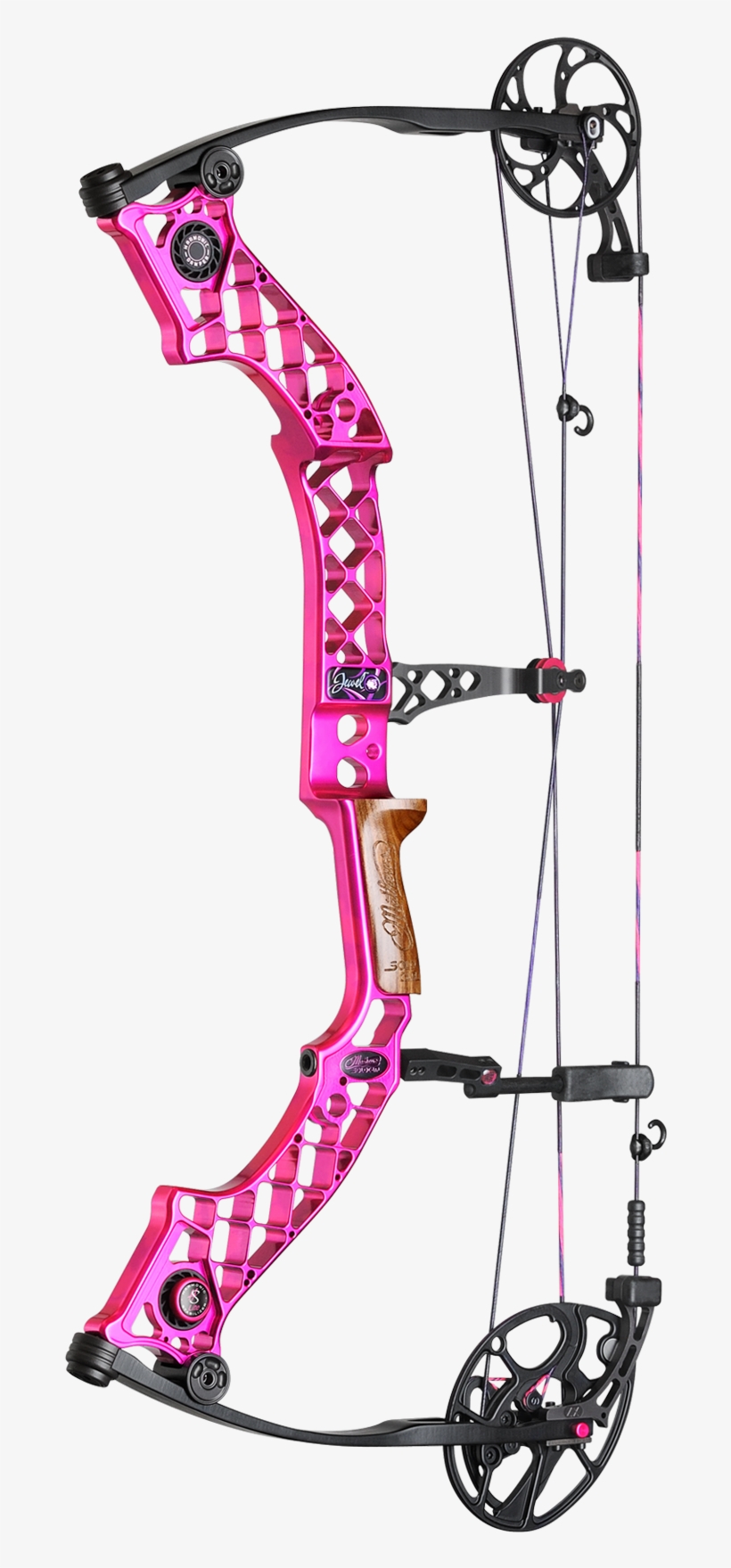Mathews Jewel Pink Bca Bow - Mathews Jewel Bow, transparent png #9706239