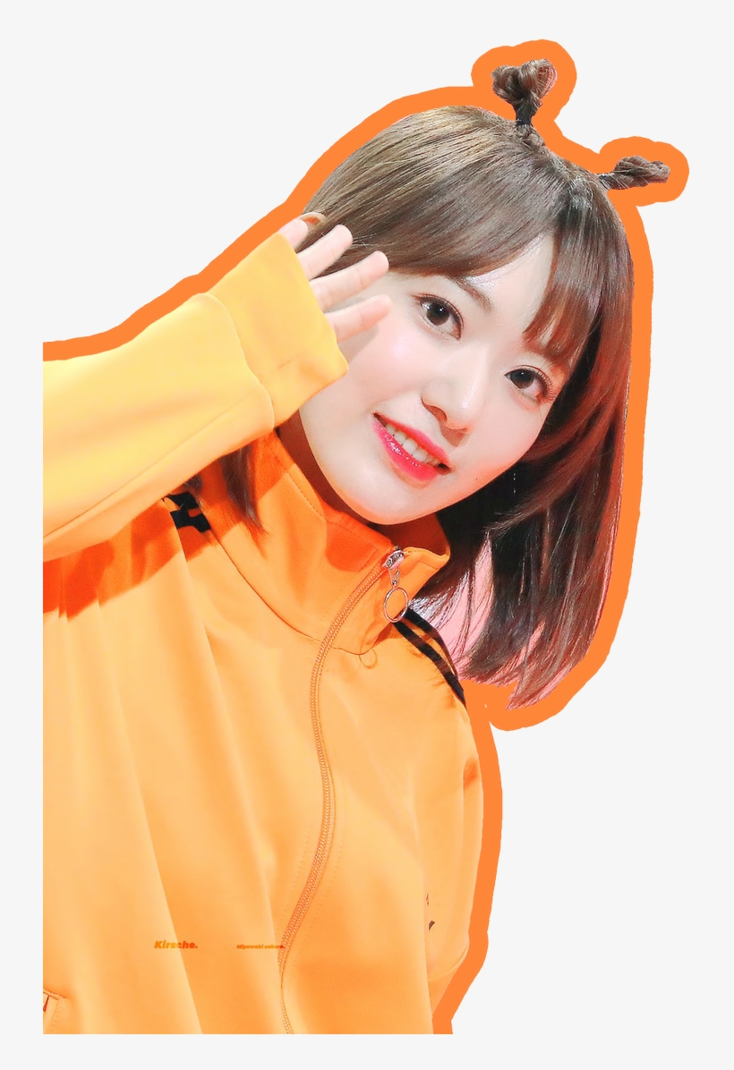 Oh Saikkura - Sakura Miyawaki Orange, transparent png #9707050