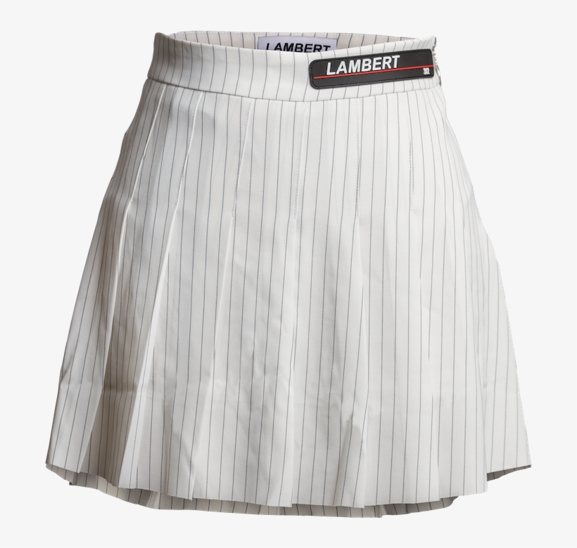 Tennis Skirt- White - A-line, transparent png #9707398