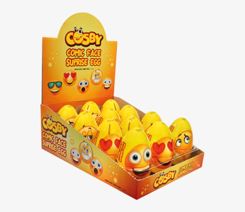 Cosby Comic Face Surprise Egg - Cosby, transparent png #9708306