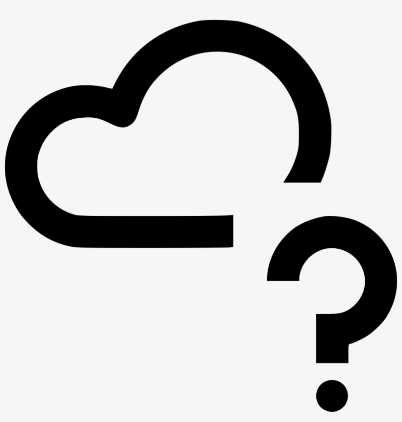 Question Mark Comments - Cloud Computing, transparent png #9708539