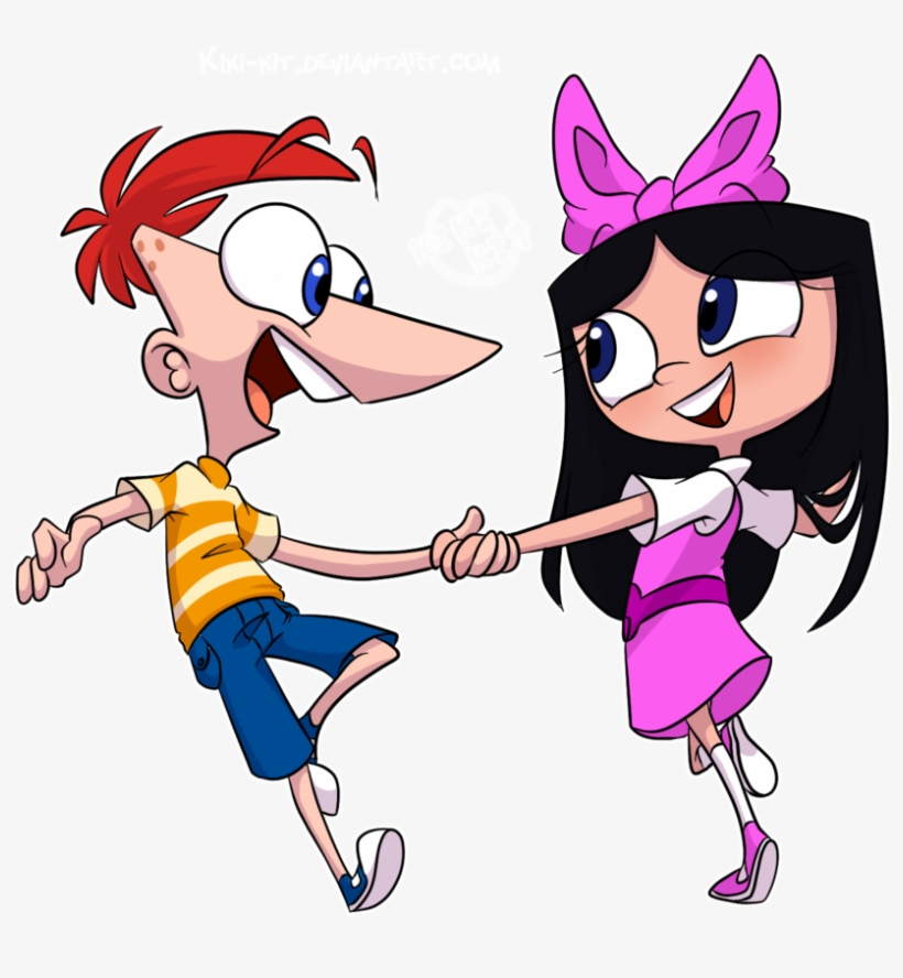 I Gave You My Heart Re Do By Kiki Kit On Clipart Library - Phineas And Ferb Phinbella Wattpad, transparent png #9708540