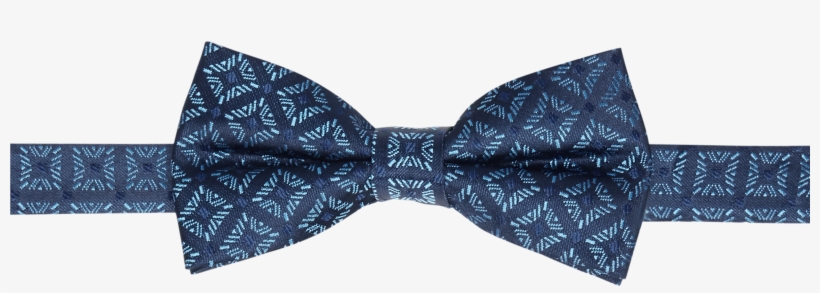 Navy Terrace Tile Bowtie - Bow Tie, transparent png #9708579