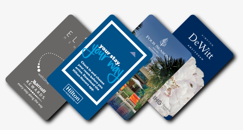 A Few Points How Our Cards - Hampton Inn Key Cards, transparent png #9708844