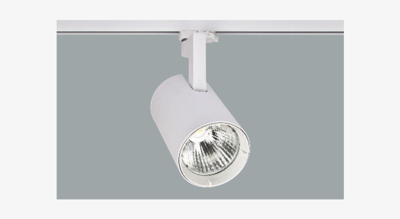 A White Led Spotlights With A Grey Background - Shower Rod, transparent png #9708898