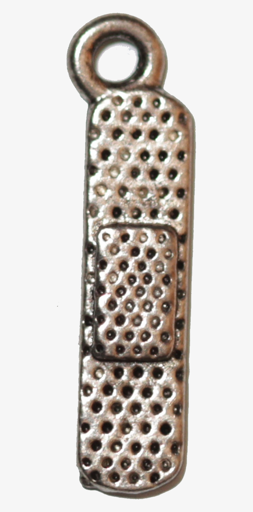 Band Aid - Silver - Leather, transparent png #9709721