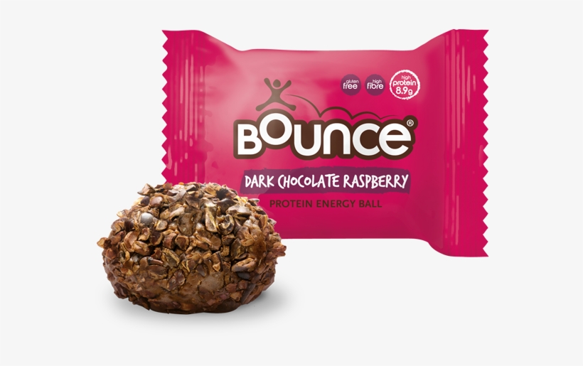 Dark Choc Raspberry With Ball - Bounce Balls Cacao Orange, transparent png #9710066