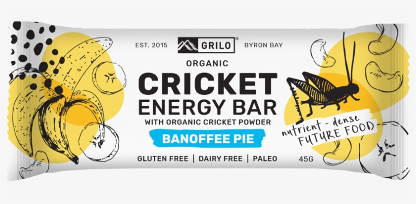 Organic Cricket Energy - Energy Bar Logo Design, transparent png #9710595