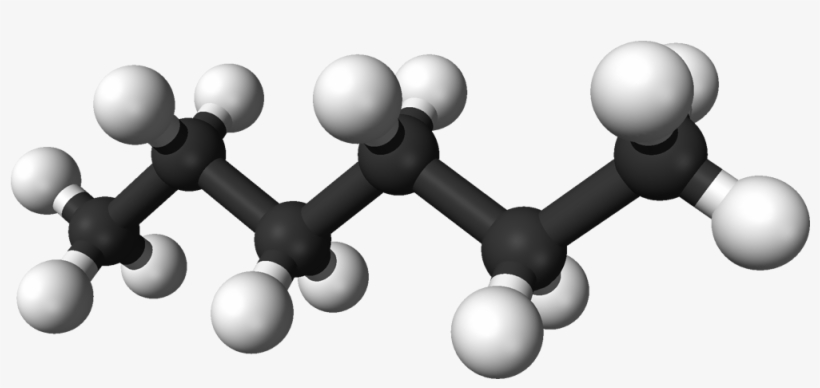 Hexane 3d Balls - Volatile Organic Compounds Molecule, transparent png #9711090