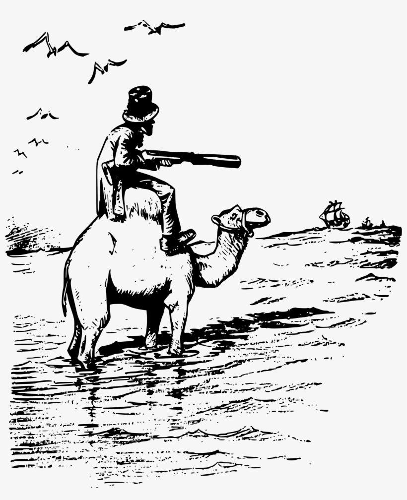 This Free Icons Png Design Of Gun Camel Boat, transparent png #9711344