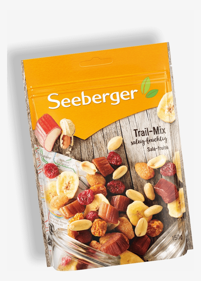 Seeberger Trail-mix Gedreht Produktansicht - Seeberger Trail Mix, transparent png #9711747