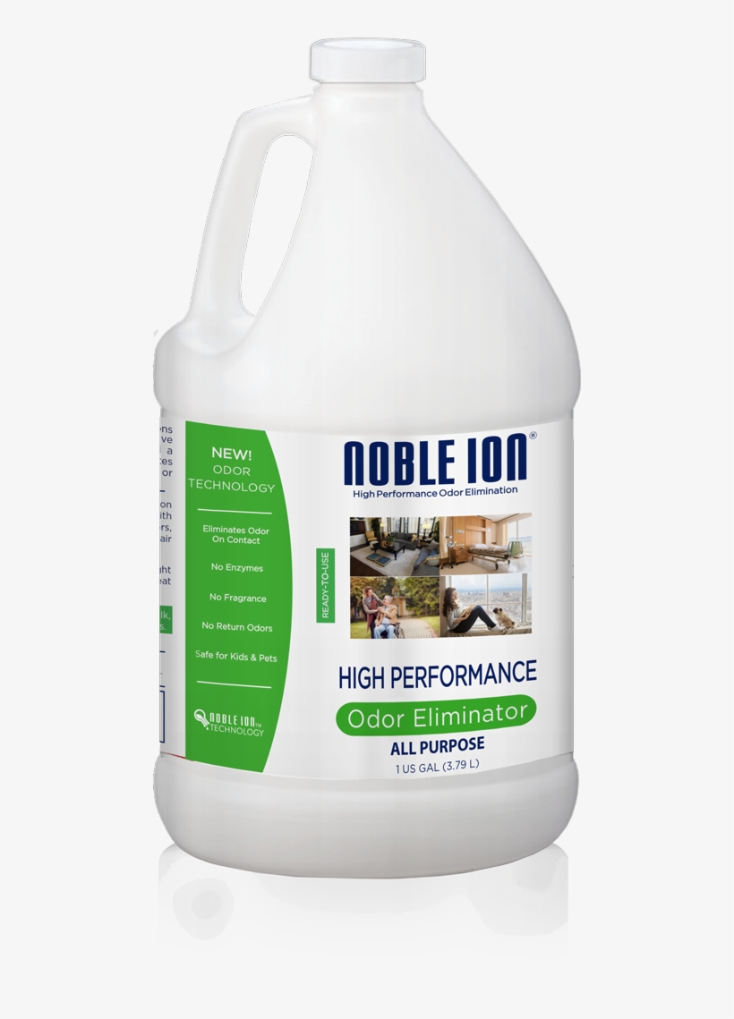Noble Ion® Marijuana Smoke Odor Eliminator - Bottle, transparent png #9711919