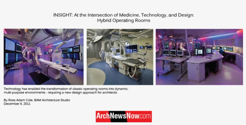 Com Featured An Article Written By Ross Adam Cole - Hybrid Operating Room, transparent png #9711950