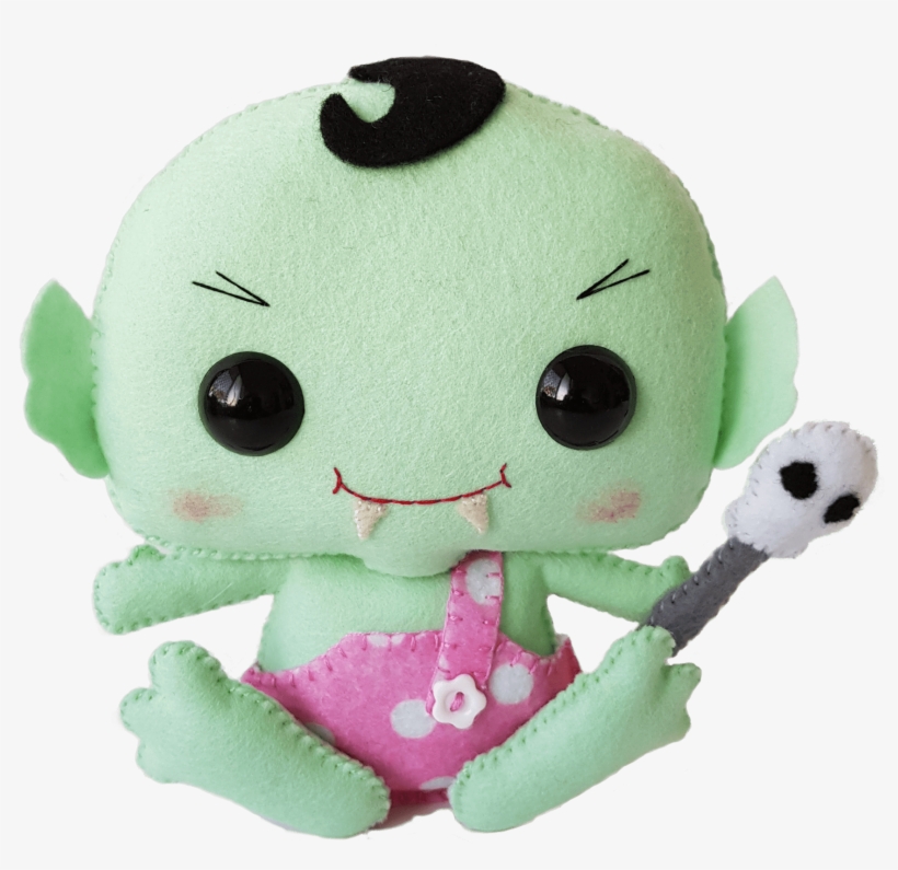 Baby Vampire - Stuffed Toy, transparent png #9712915