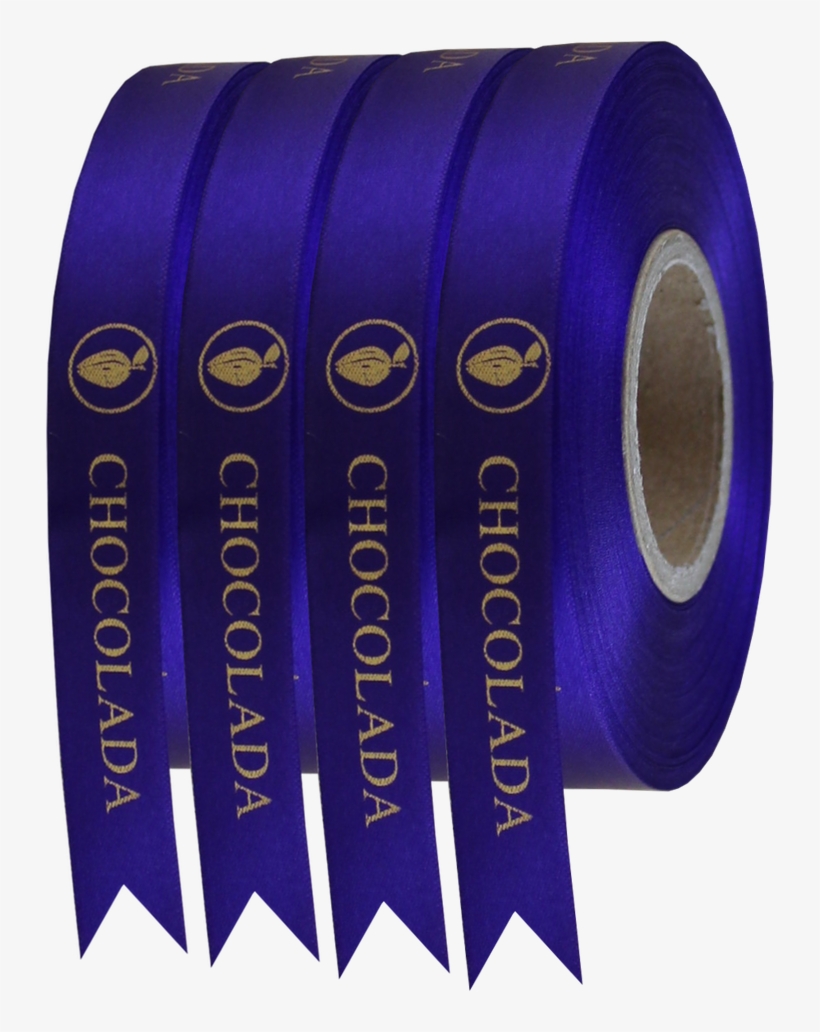 Purple Printed Ribbon - Label, transparent png #9713003