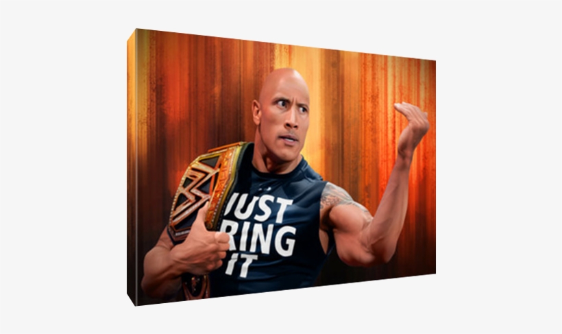 Details About Wwf Wwe Dwayne Johnson The Rock Poster - Dwayne Johnson, transparent png #9713881