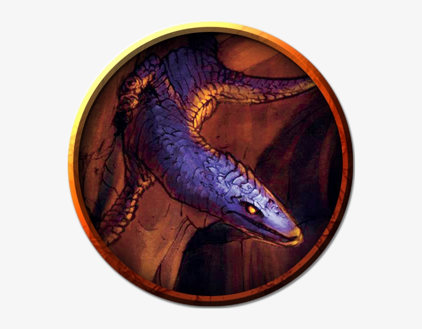 Giant Subterranean Lizard - Alligator Lizard, transparent png #9714317