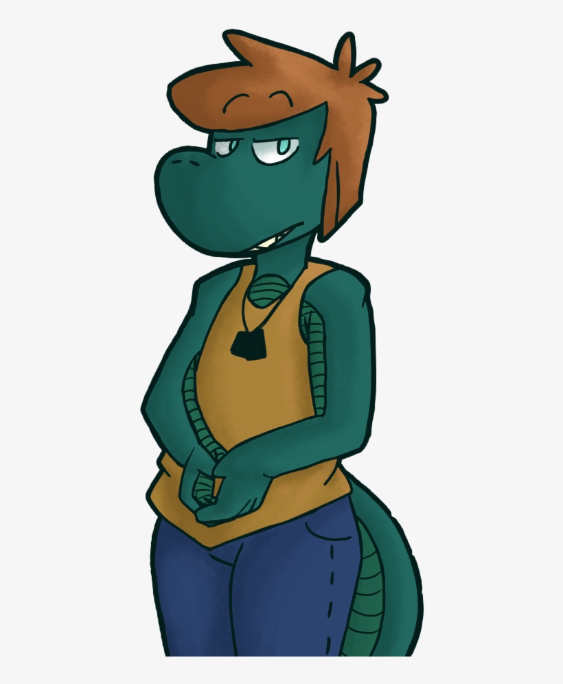 Lesbian Lizard - Cartoon, transparent png #9714496