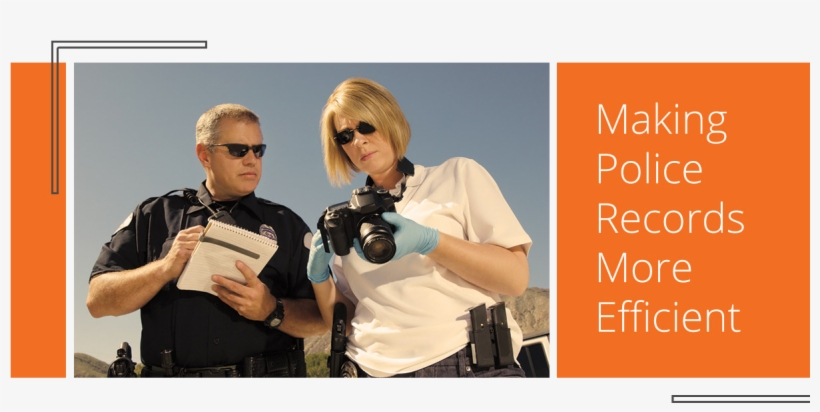 Making Police Records More Efficient - Police Officer, transparent png #9714537