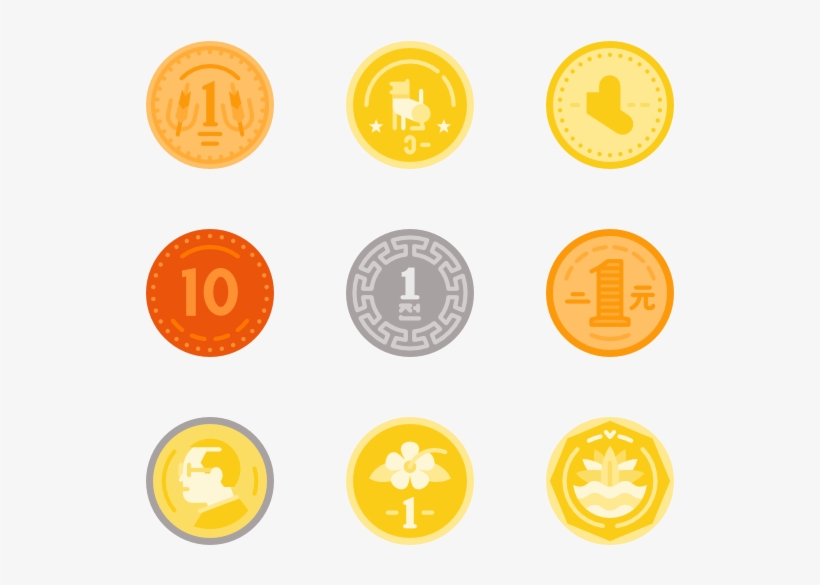 Asia Coins - Circle, transparent png #9714887