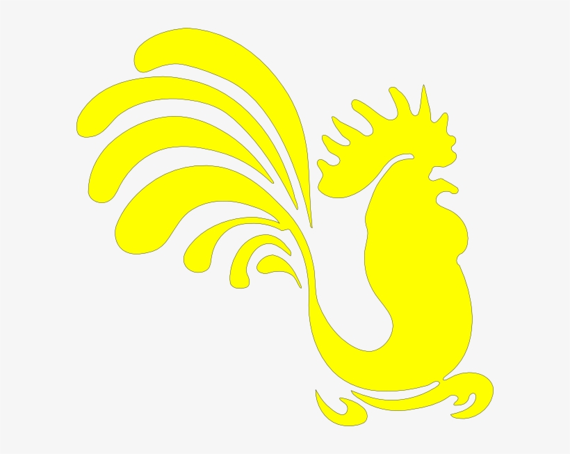 Small - Yellow Rooster Logo, transparent png #9715602