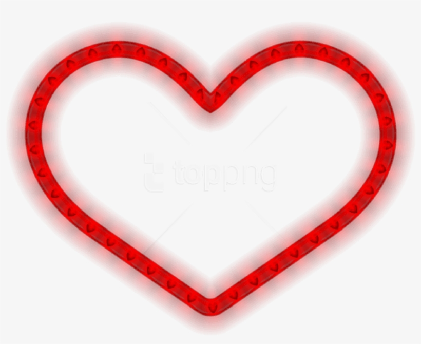 Free Png Glowing Heart Png - Heart, transparent png #9715820