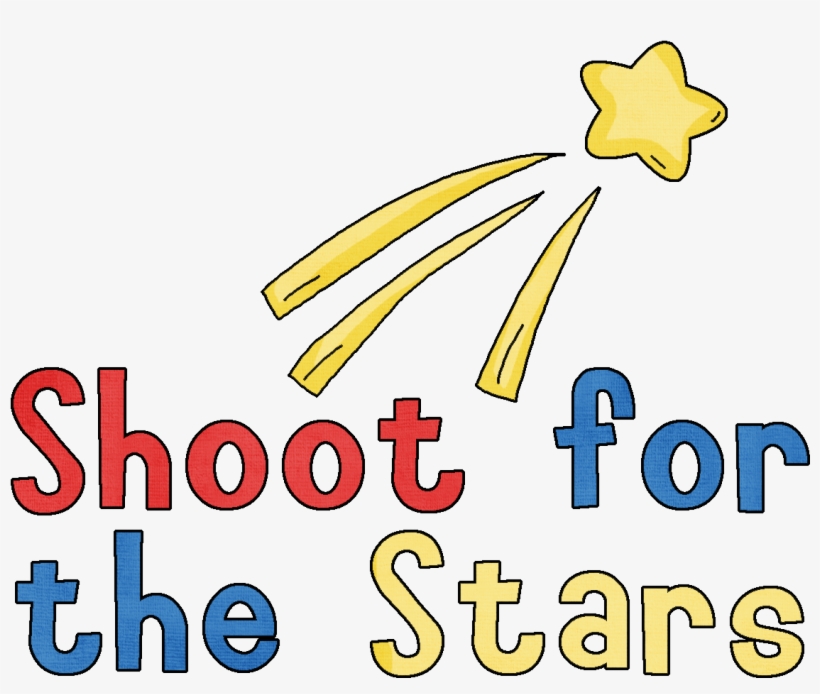 Show And Tell Clip Art - Shoot For The Stars Clip Art, transparent png #9715919