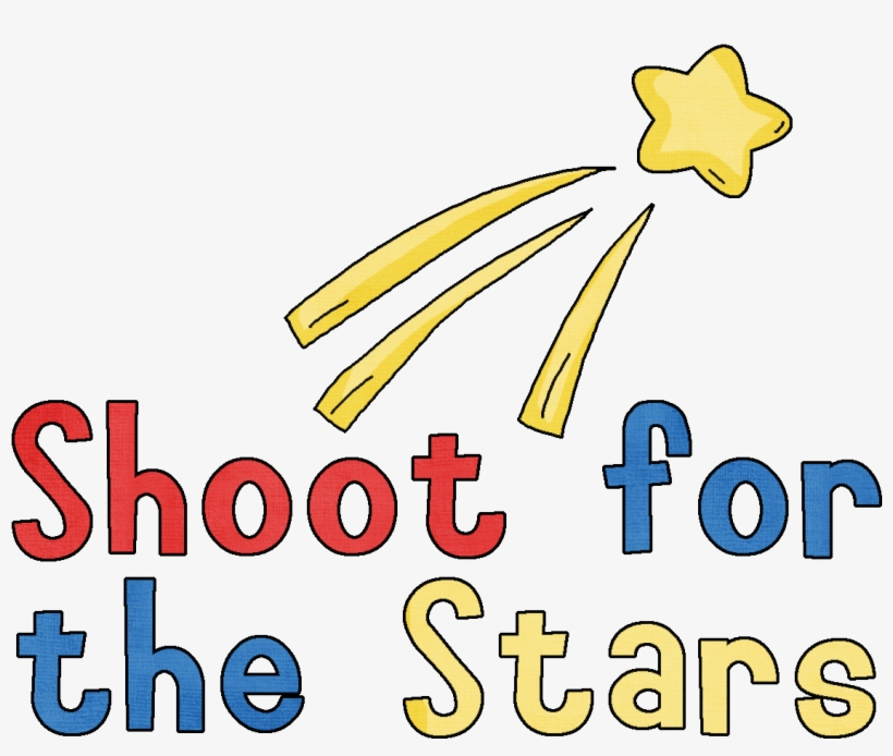 Show And Tell Clip Art - Shoot For The Stars Clip Art - Free