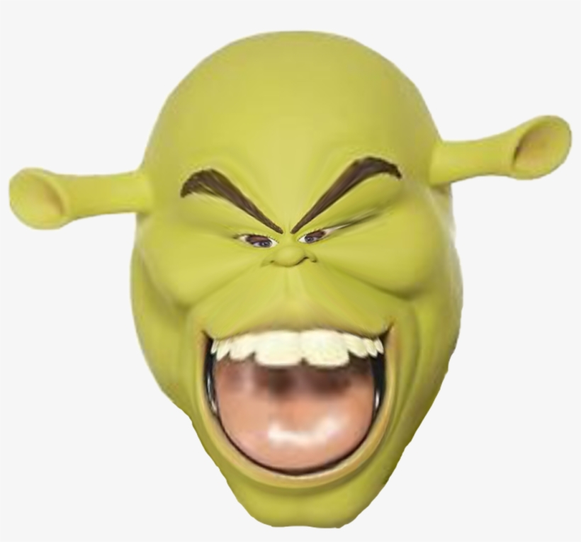Shrek Sticker Mask Free Transparent Png Download Pngkey