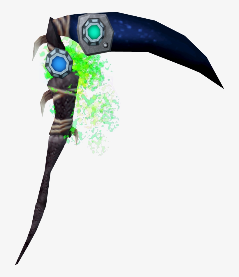 A Lethal Augmented Scythe Made From Spider Parts, transparent png #9716178